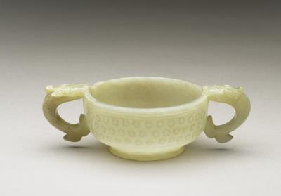 图片[3]-Imitation ancient double-handle basin with raised dot design, late Ming to early Qing dynasty-China Archive